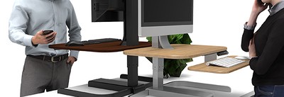 Xdesk CrossOver standing desk converter