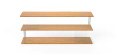 63" Wide Desk Front Shelf