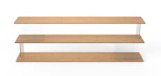 79" Wide Desk Front Shelf