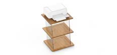 Medium Bamboo Printer Stand